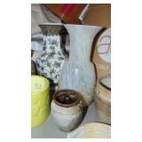 Assorted Vases and Pottery