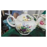 3- Floral Teapots