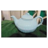 3- Light Blue Teapots, Hull and Other