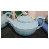 3- Light Blue Teapots, Hull and Other