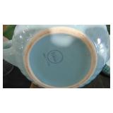 3- Light Blue Teapots, Hull and Other