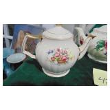 3- Floral Teapots