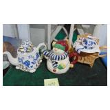 3- Teapots