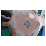 3-Vintage Pink Teapots, Hull