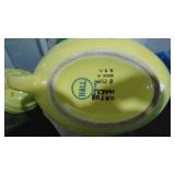 2- Yellow Hull Teapots