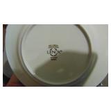 Christmas Lenox Teapot and Dessert Plates