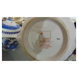 Assorted Blue Willow, 2-Teapots and Cremer