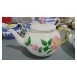 2-Franciscan Desert Rose Teapots