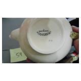 2-Franciscan Desert Rose Teapots