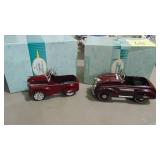 Hallmark 1937 Airflow and 1940 Steelcraft Dodge Cars