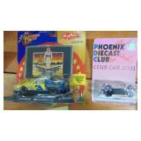 Sam Bass Art Print Series and Hot Wheels 1/150 Phoenix Diecast Club 2001