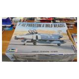 F 46 Phantom Model, USS Lionfish Sub Model and Metal Plane