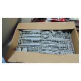 F 46 Phantom Model, USS Lionfish Sub Model and Metal Plane