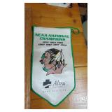 1973 Minnesota Vikings Poster and Sioux NCAA Small Banner