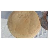 Vintage Metal Chair, Footstool and Table