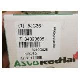 2 New ASCO REDHAT valves and a Bussmann fuseholder 600V