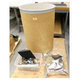 Pallet of misc - hose, motors, filament