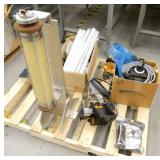 Pallet of ATI robotic quick change parts