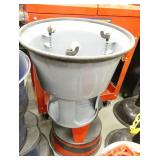 2 step stools red and grey