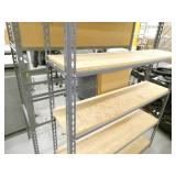 2 garage shelves 12x48x84 and 18x48x84