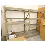 Pallet rack style heavy garage shelf