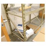 Pallet rack style heavy garage shelf