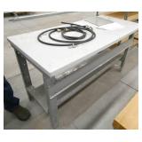 Workbench 30x60 w/graphite composite top