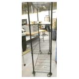 Wire Shelf cart on wheels