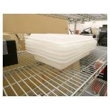 metro cart on wheels 24x48x68 with contents