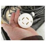 Rubbermaid cart with contents