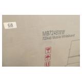 New in box 72x48 Mobile whiteboard