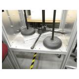 9 pieces of rolling stands and carts