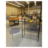 Wire shelf and organizer unit