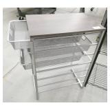 Wire shelf and organizer unit