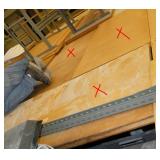 THREE wood top workbenches 30x72 + 30x60 + 30x60