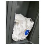 Locker and file cabinet with contents