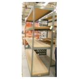 Garage shelving unit - 8 ft x 2 ft x 7 ft