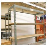 TWO garage shelves 48x19x84