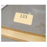 work table with fold down sides