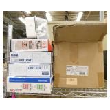 Lot of 12 exit/emergency lights