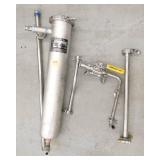 Air filter and new piping