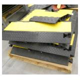 Pallet of wire/cable ramps management raceway