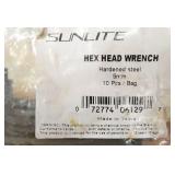 Lot of hex/allen wrenches, many New