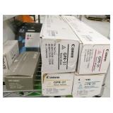 Lot of 22 laser printer toner and ink