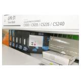 Lot of 22 laser printer toner and ink