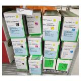 Lot of 18 laser printer toner
