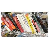 Metro cart full of books