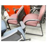 Lot of 24 office chairs