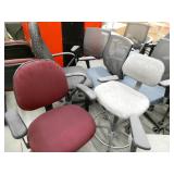 Lot of 24 office chairs