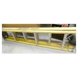 two ladders 5 and 7 foot